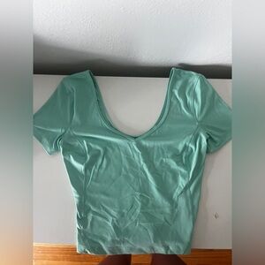 lululemon wild mint align t shirt size 2
